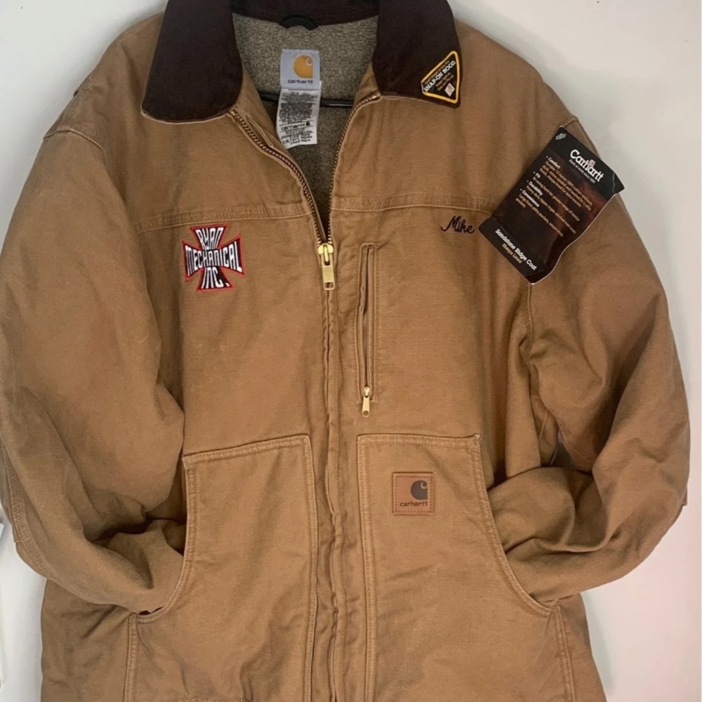 Carhartt Sandstone Ridge Coat / Sherpa Lined